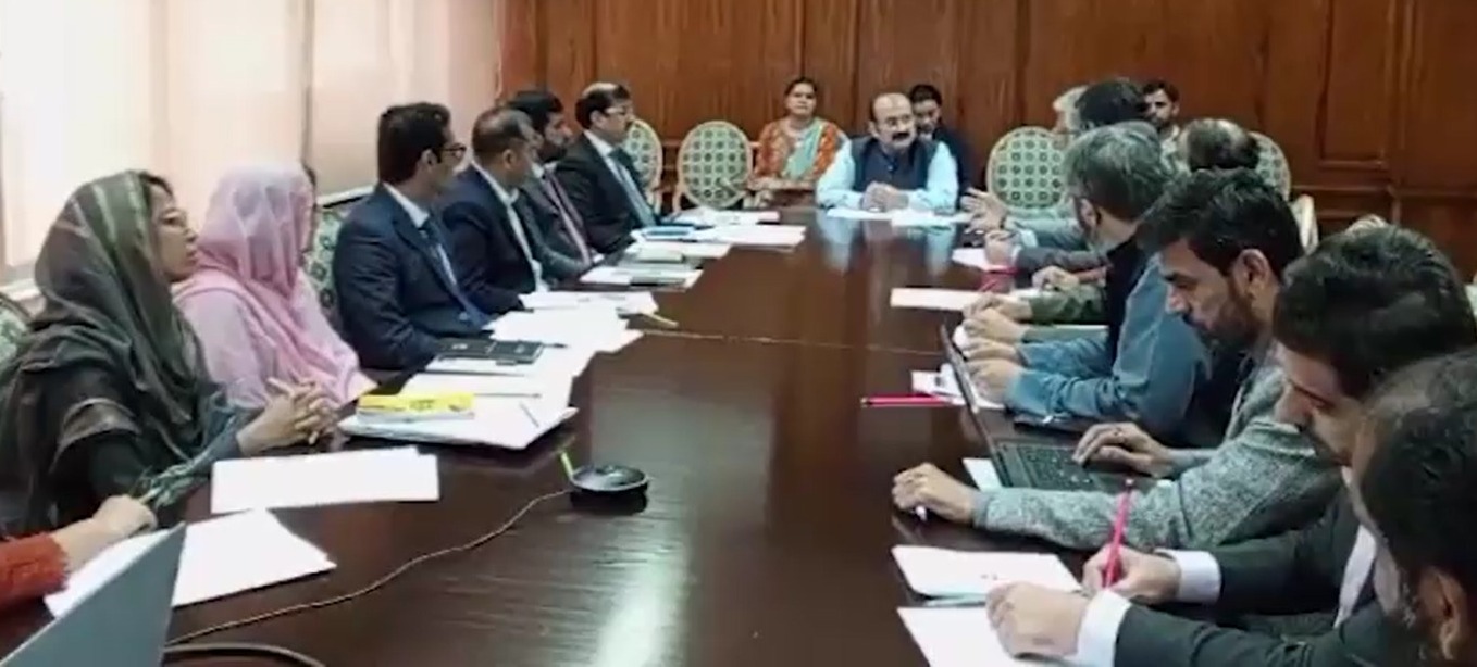 Chairman Rana Mashhood Meeting with HEC